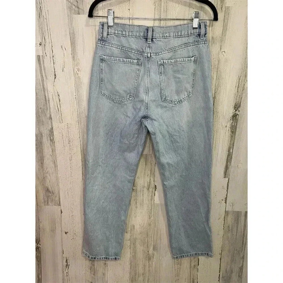 Garage Women's Vintage Straight Jeans Size‎ 5 Light Blue Distressed - Picture 10 of 12